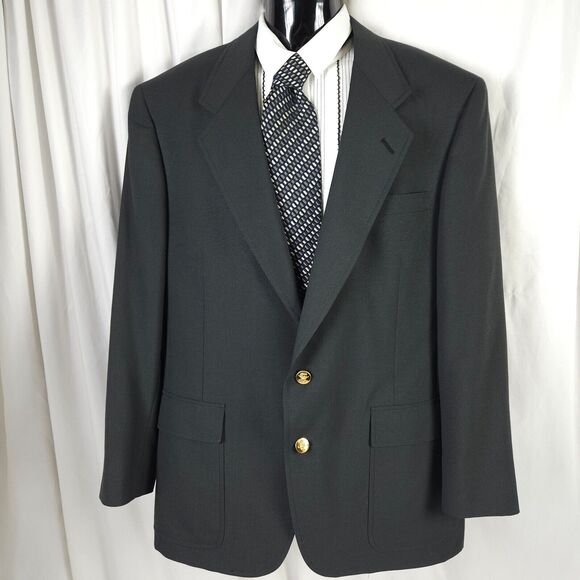 Hart Schaffner Marx Jack Nicklaus Mens 42R Gray Single Vent Sports Coat Blazer - Picture 1 of 12